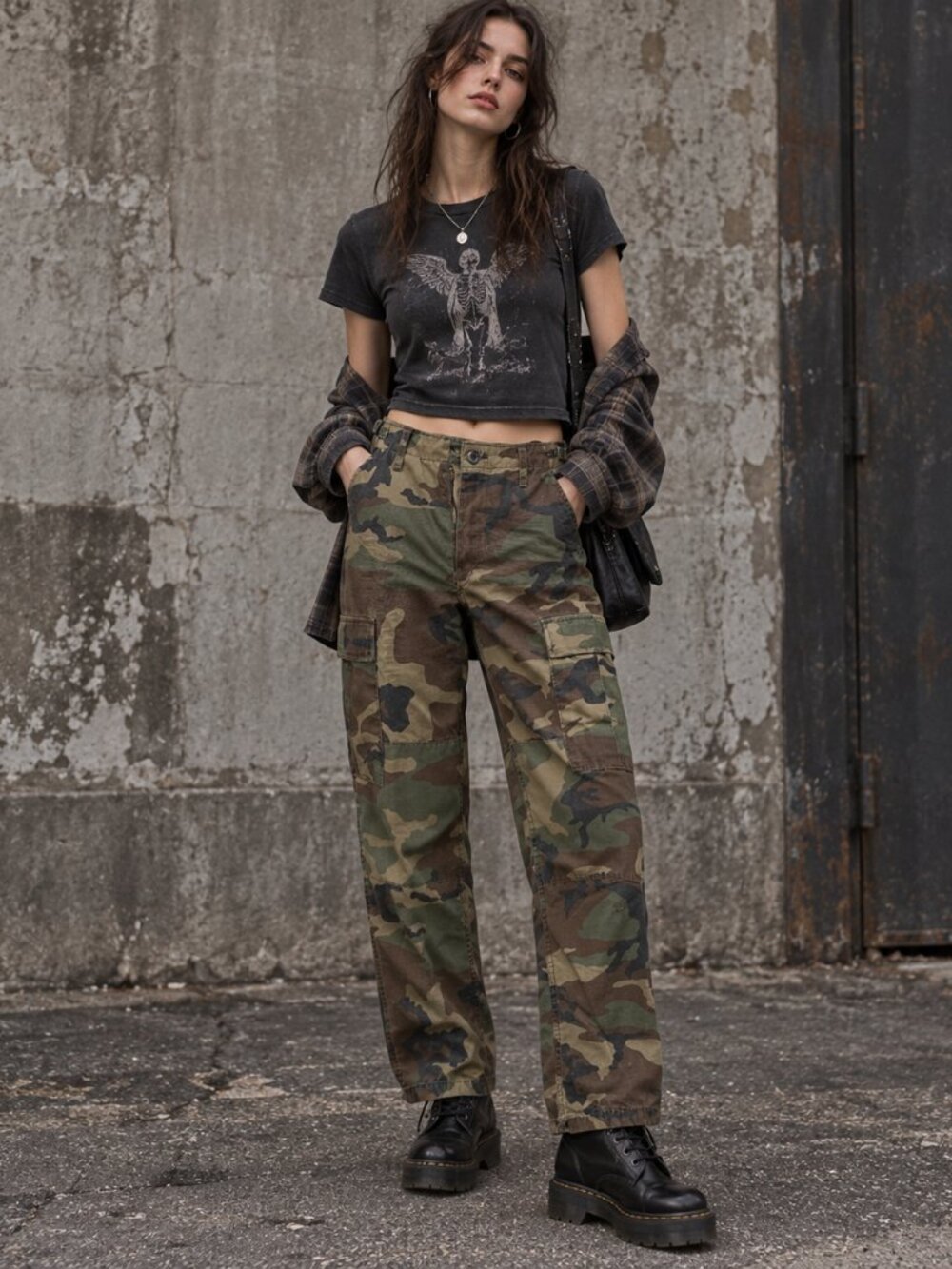 Propper Woodland Camo Cargo Pants XS Regular Military Utility Gorpcore
